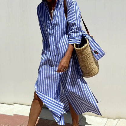 Navyah – Vestido Camisa Urbano