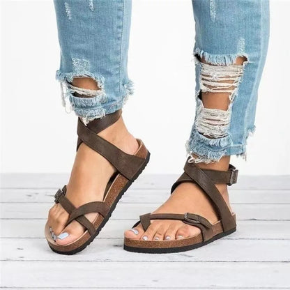 Buona - Sandalias con Tiras Cómodas