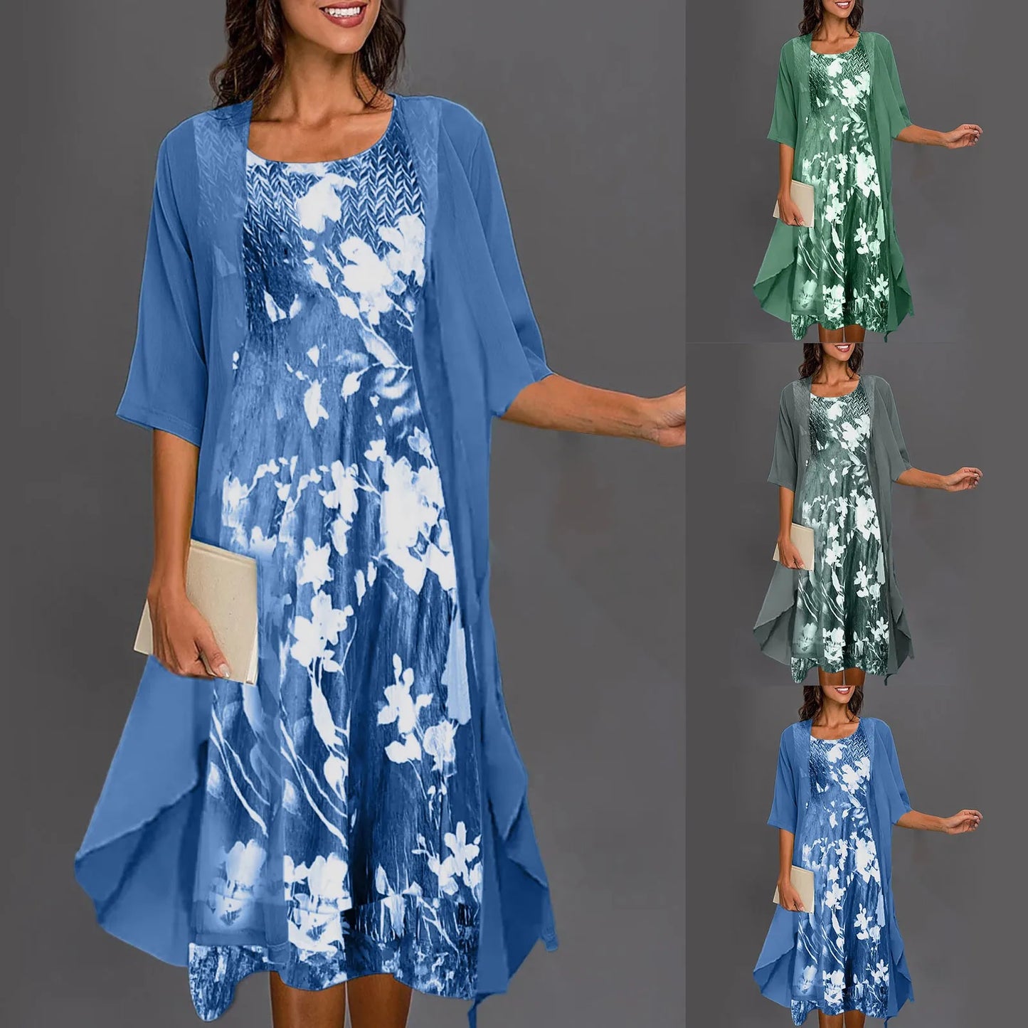 Anita - Conjunto de Vestido Elegante