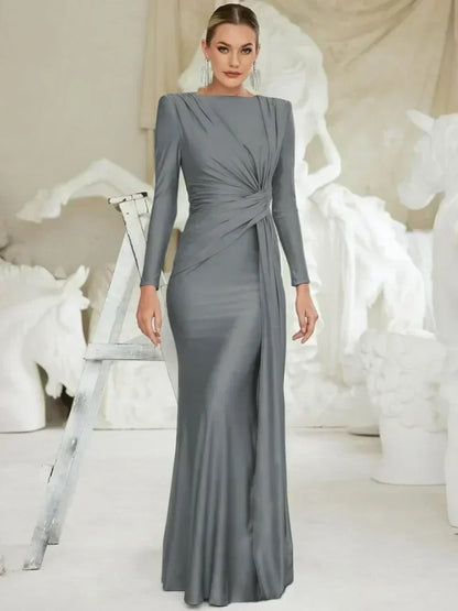 Novah - Vestido Maxi con Torcido Refinado