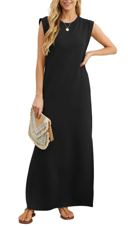 Laken - Vestido Maxi Ajuste Relajado