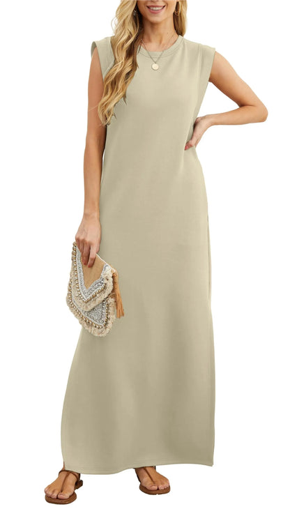 Laken - Vestido Maxi Ajuste Relajado