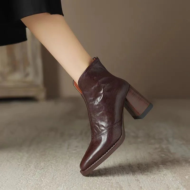 Botines de piel de peluche Aphixta