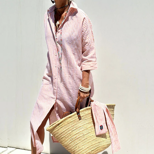 Colbie - Vestido Camisa Casual