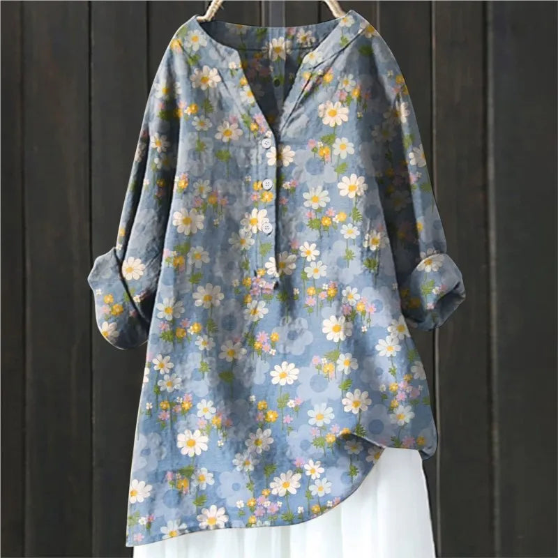 BLUSA LARGA FLORAL ISALINE