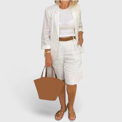 ANNA – CONJUNTO DE PANTALONES CORTOS RELAJADOS