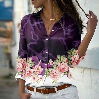 GEERTJE I BLUSA ESTAMPADA A LA MODA