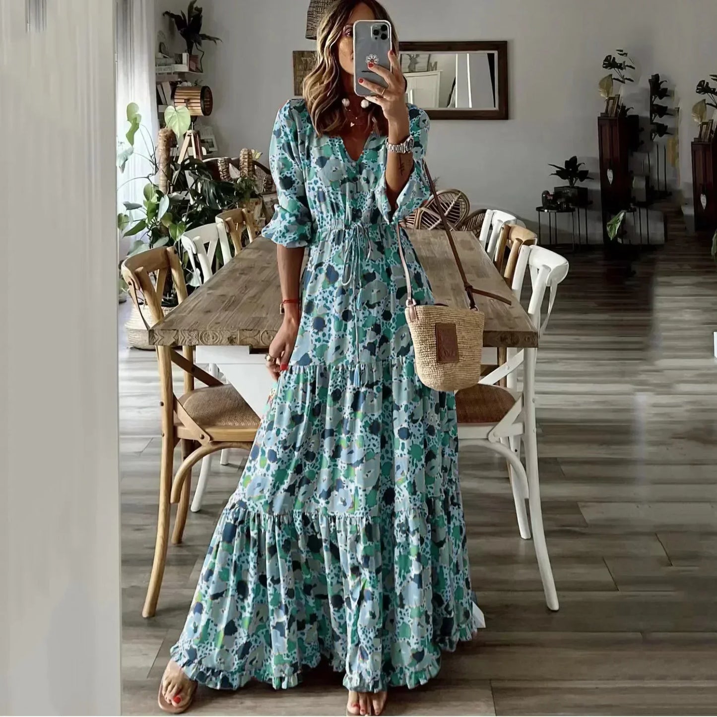 Crizza | Vestido Bohemio Elegante