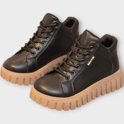 Zapatillas Plataforma en Piel Urban Edge