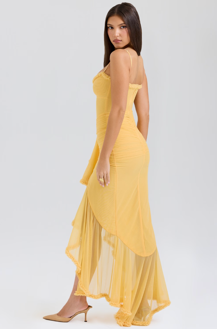 Edith - Vestido con Volantes Encantador