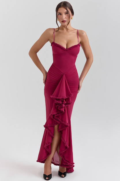 Edith - Vestido con Volantes Encantador