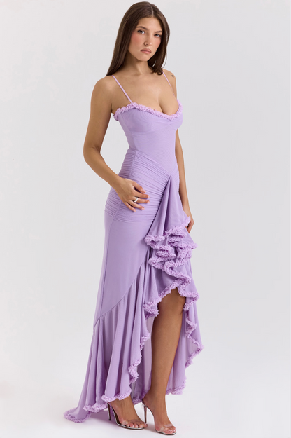 Edith - Encantador Vestido Con Volantes