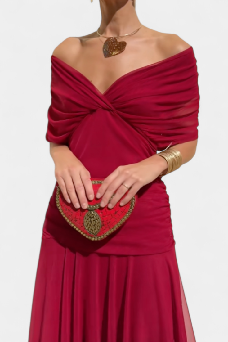 Carmen™ | Vestido Largo Floral con Escote en V