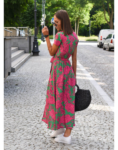 Yasmine | Vestido Elegante con Escote en V