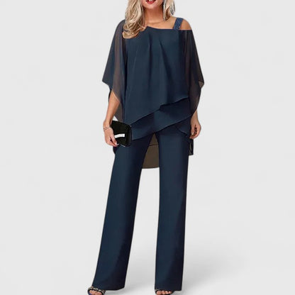 AYRELIANA – CONJUNTO DE PANTALÓN ELEGANTE DE DOS PIEZAS
