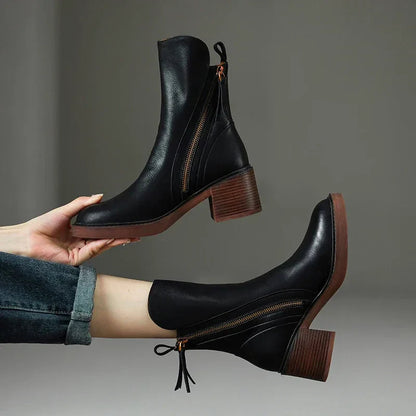 Klara™ – Botines de piel