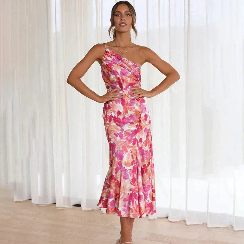Eliza - Vestido con Tirante en un Hombro