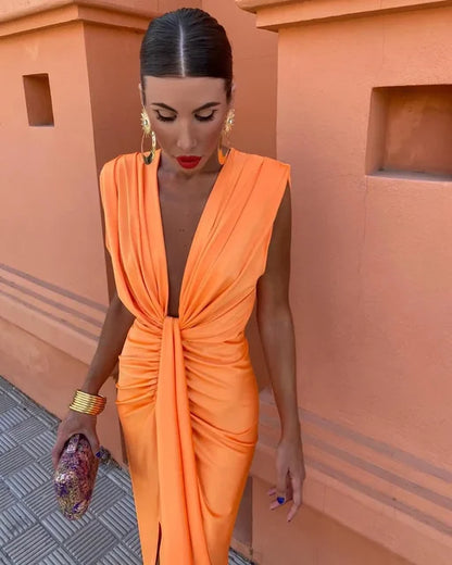 INDIE – VESTIDO PLEATADO ELEGANTE