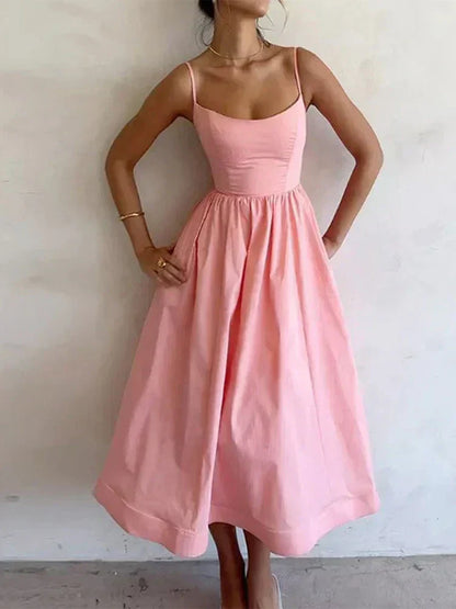 Delaney - Vestido de Corte Flare que Acentúa la Cintura