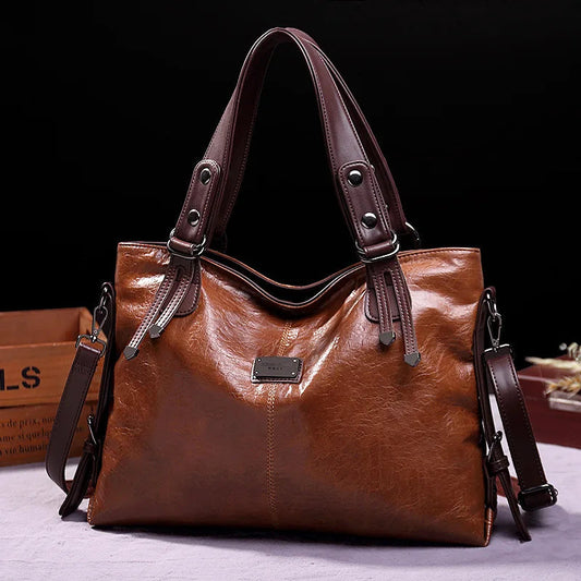 Aralyn - Bolso Tote de Cuero Suave Refinado