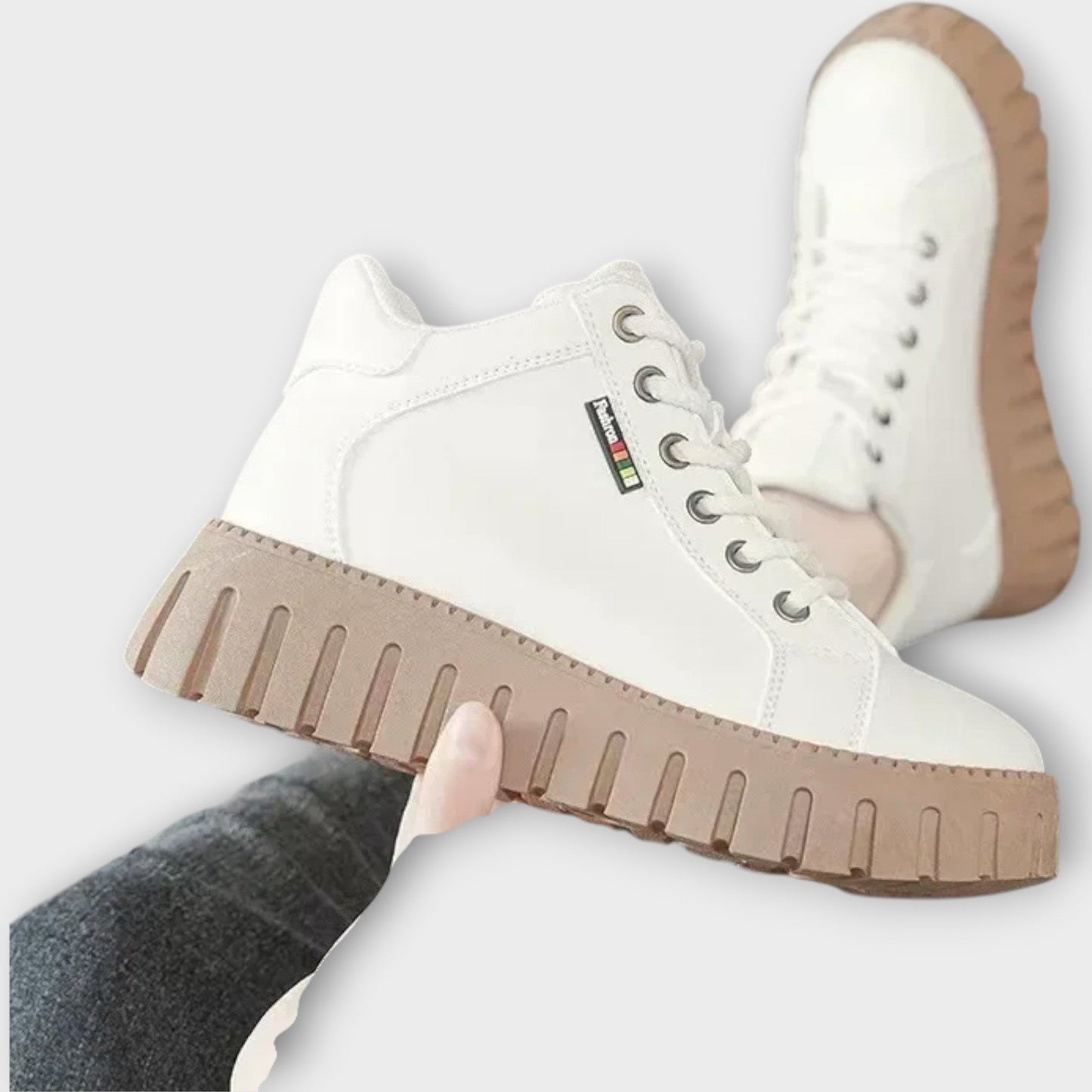 Zapatillas Plataforma en Piel Urban Edge
