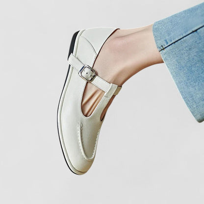 Camila – Zapatos ortopédicos Mary Jane con tacón bajo
