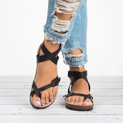 Buona - Sandalias con Tiras Cómodas