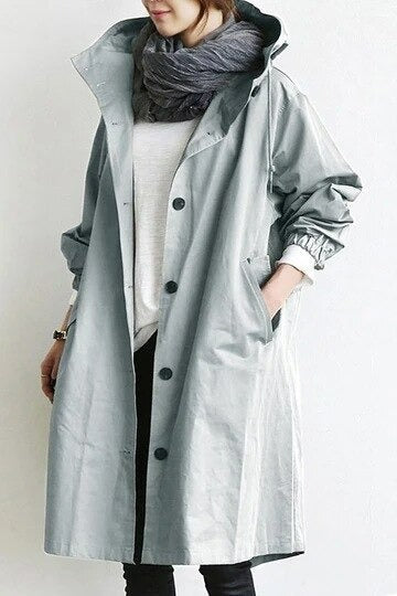 Mandy - Abrigo Trench Impermeable y Elegante