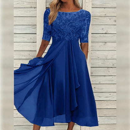 Taryn® | Vestido Midi de Encaje Elegante