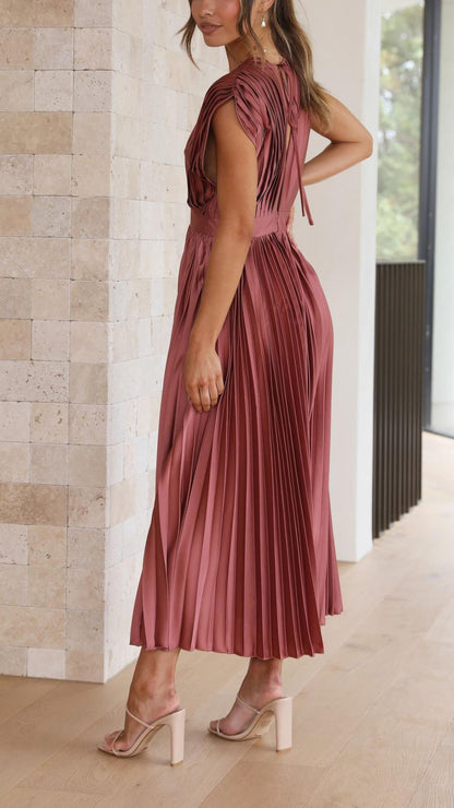 Alexis - Vestido Plisado Elegante
