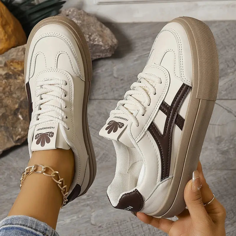 Naomi - Zapatillas de Plataforma para Mujer en Diseño Retro