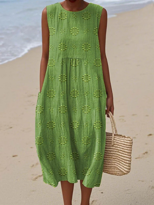 BRIANNA – VESTIDO DE VERANO SIN MANGAS