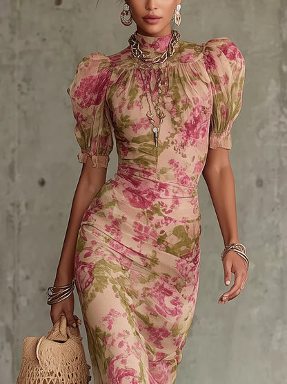 Vestido largo vintage Racquella™