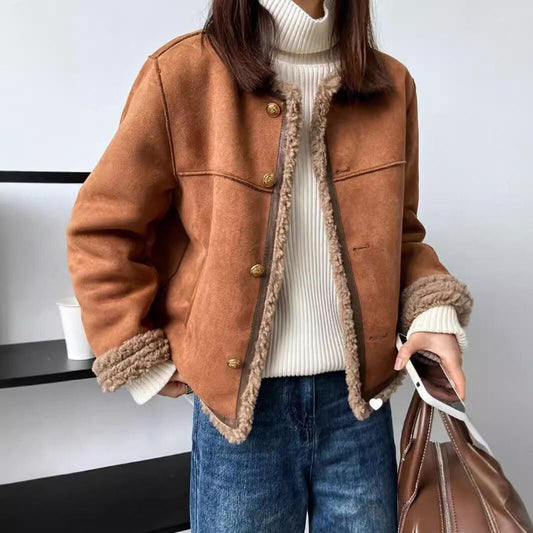 Aspen™ - Chaqueta de Estilo Ante Vintage