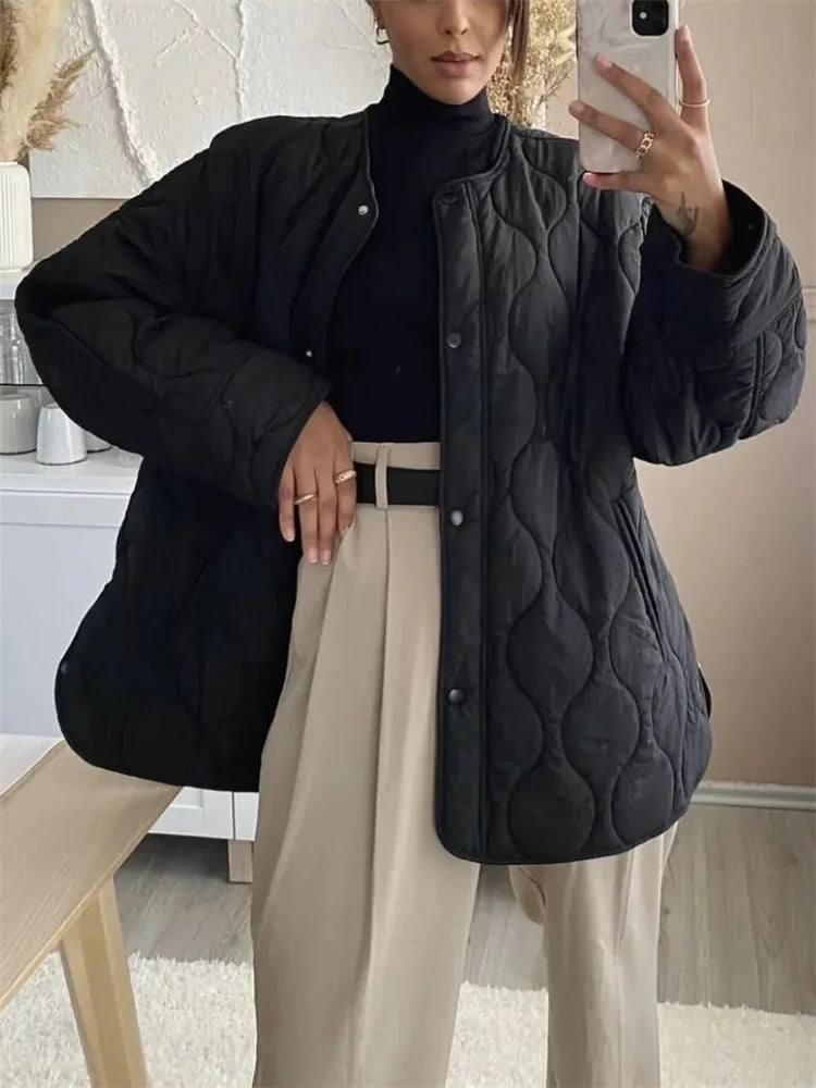 CAROLA | Chaqueta de Invierno Casual y Holgada para Mujeres