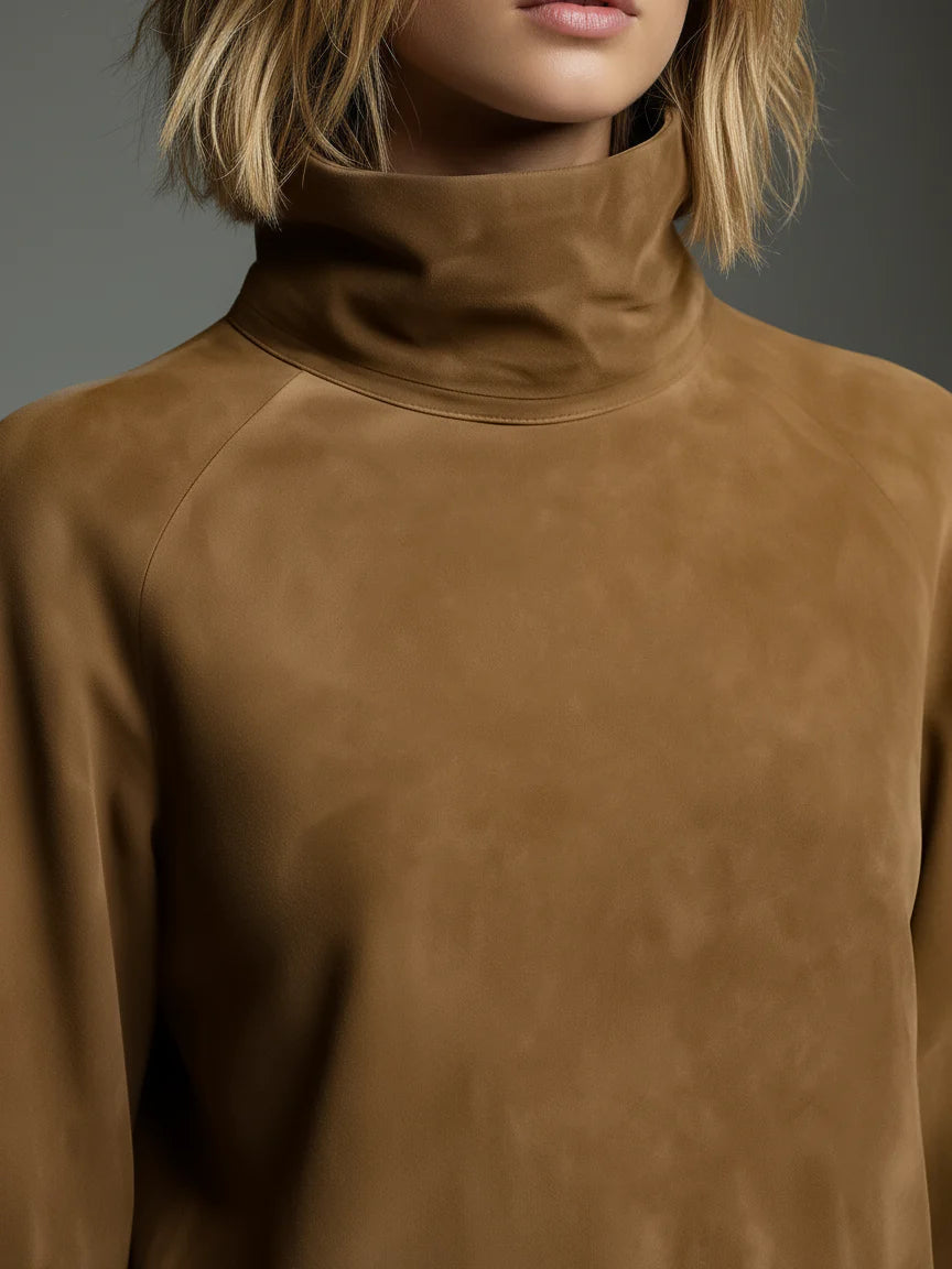 Maelina | Vestido Mini de Cuello Alto para Mujer
