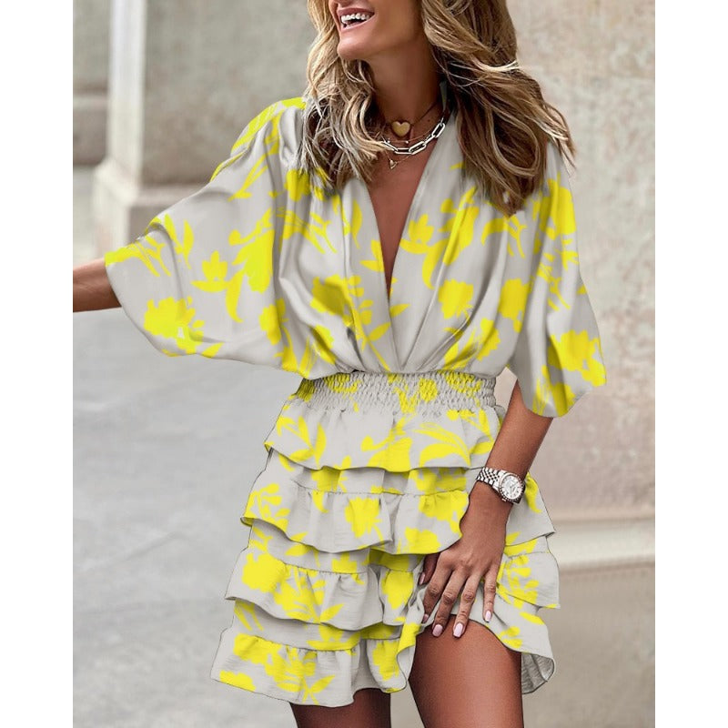Soraya - Vestido Floral Elegante