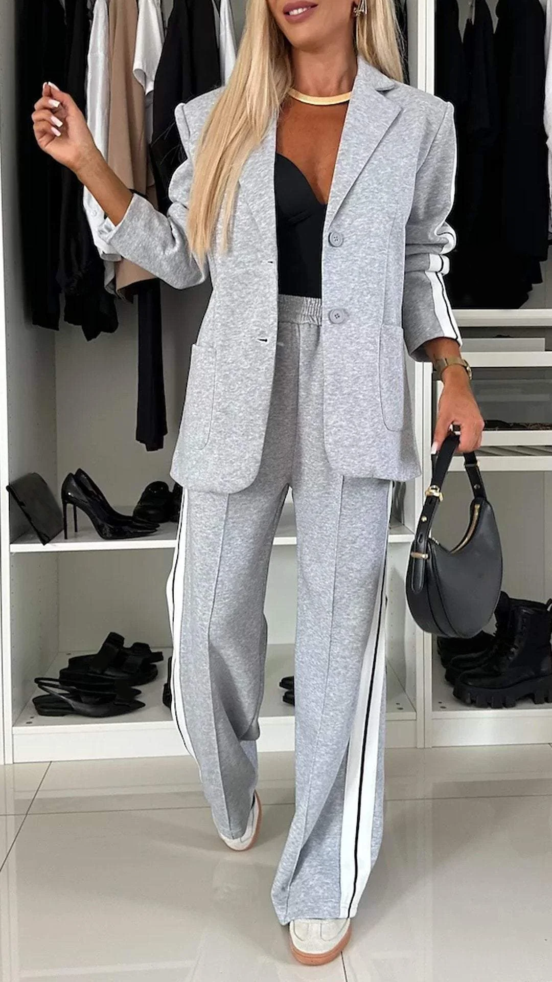 BRIELLE – CONJUNTO DE BLAZER Y JOGGER DEPORTIVO LUXE