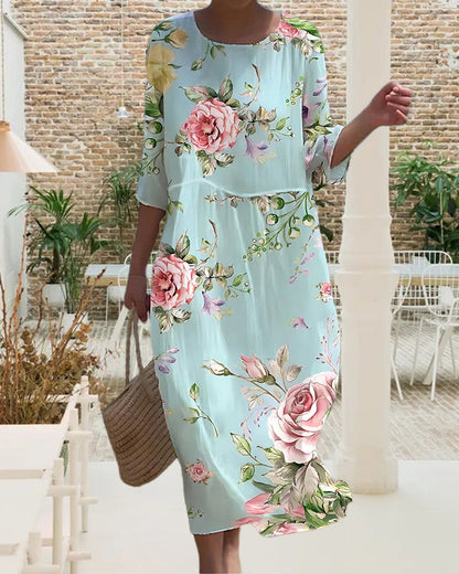 Martha™ | Vestido Floral Elegante