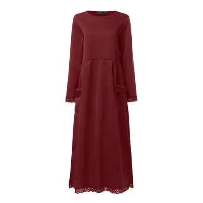 Wafa - Vestido Largo Elegante y Cómodo