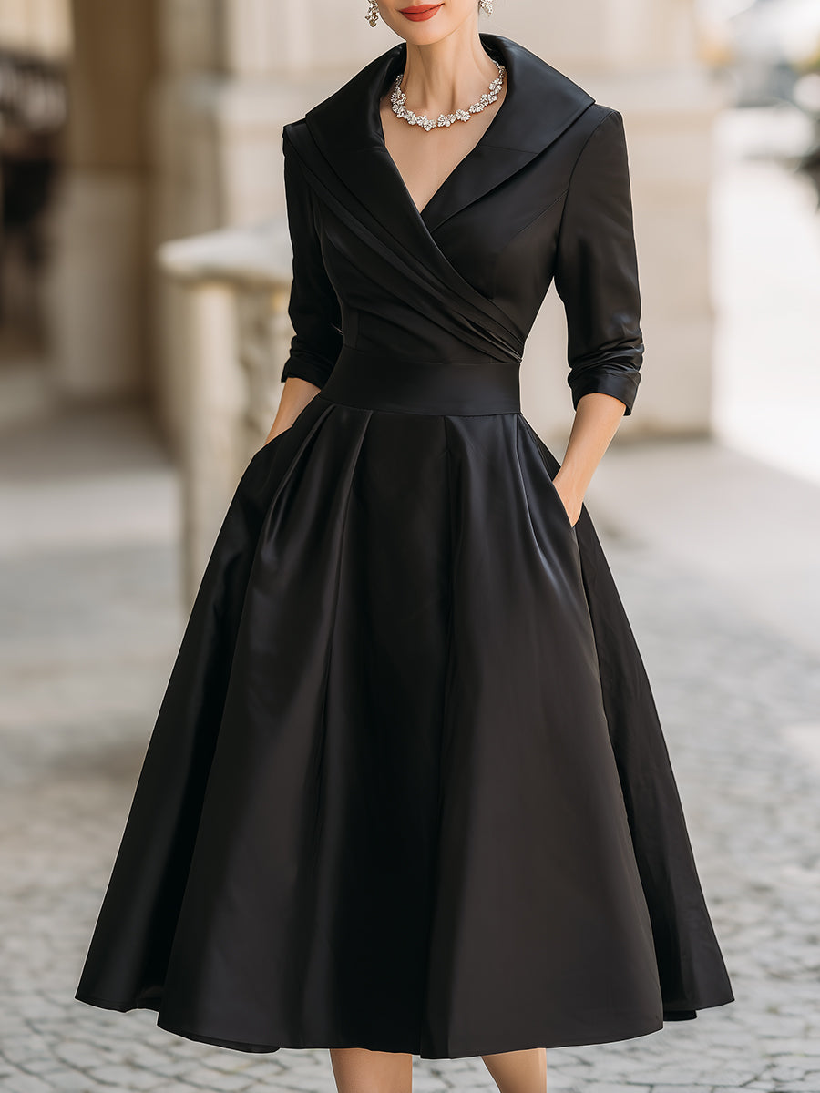 Lea™ - Vestido Midi Elegante