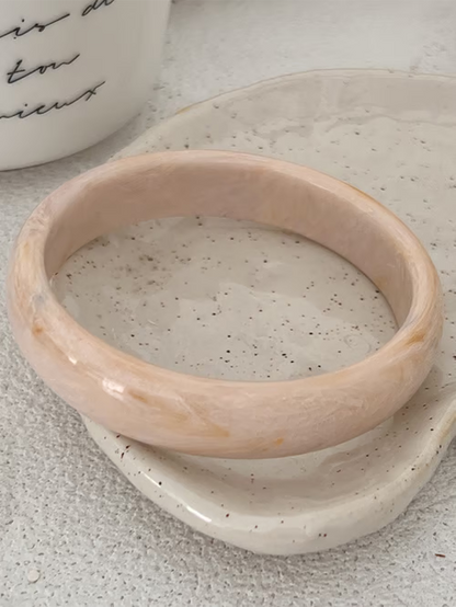 Pulsera Vintage Étnica de Mármol