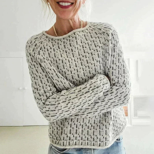 Linda | Suéter Elegante de Cuello Bateau