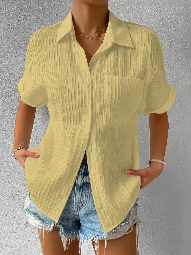 BLUSA CLÁSICA CON COLLAR ZAHRINA