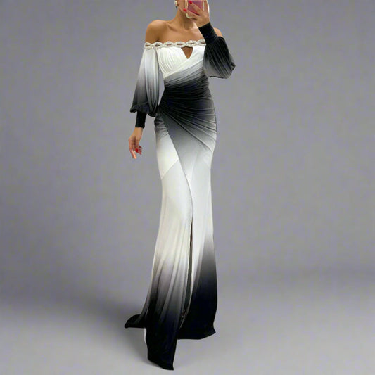 Susanne | Elegante Vestido de Noche con Abertura Lateral