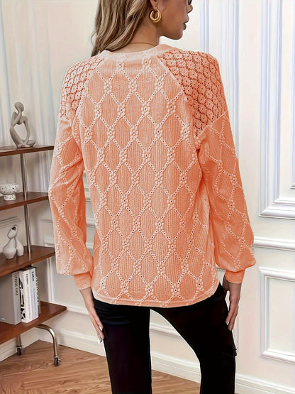 Ivy – Blusa con Detalle de Botones de Ojal