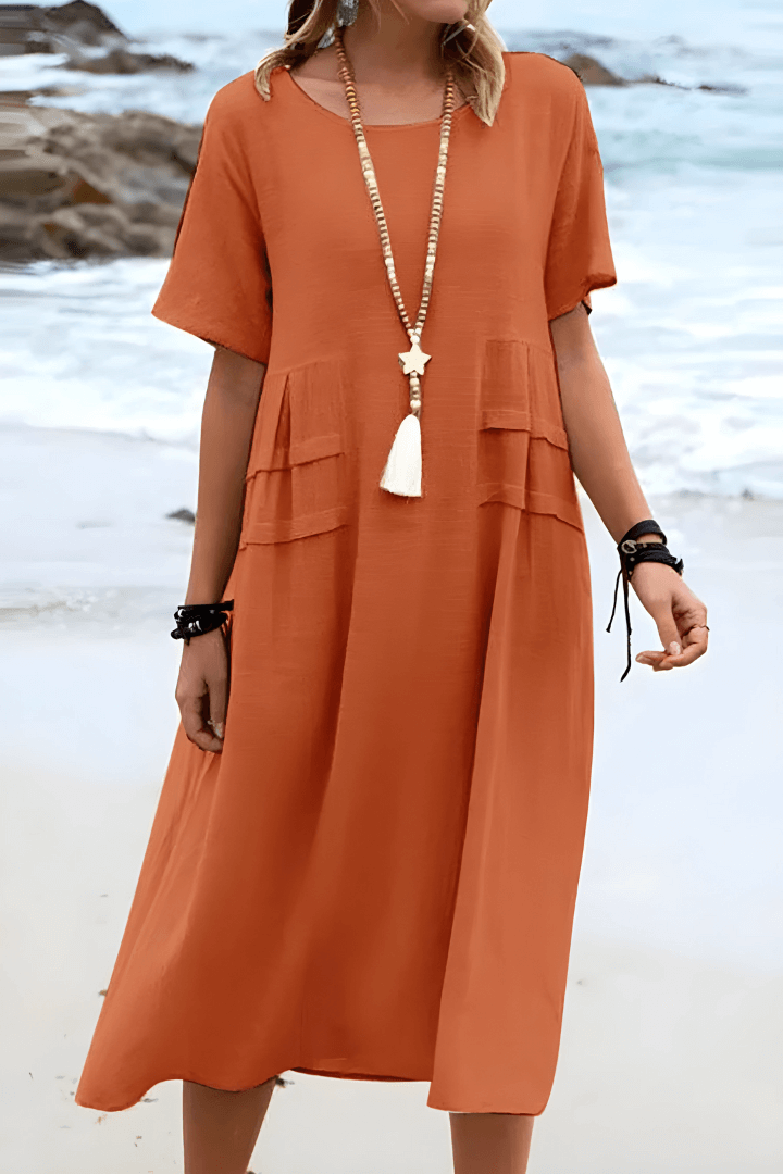 Vestido de Lino de Verano Aria™
