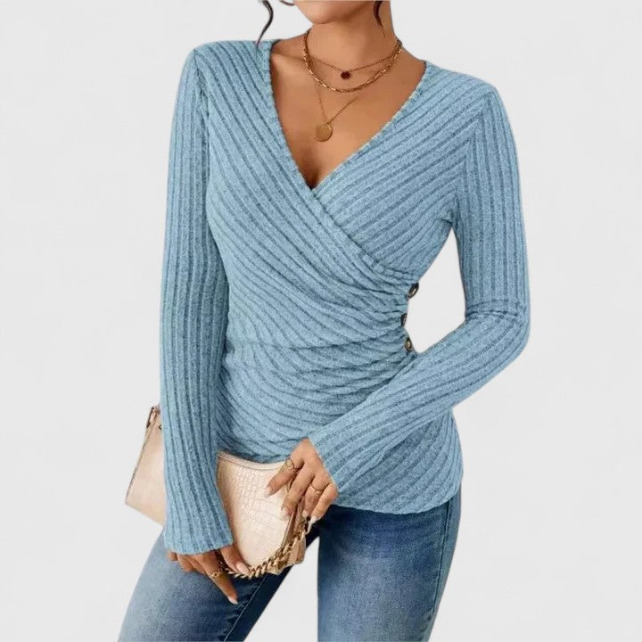 Vera | Top de Tucking Sofisticado