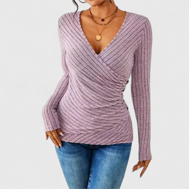 Vera | Top Elegante para Disimular