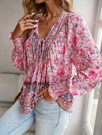 Helena™ - Top Floral de Verano